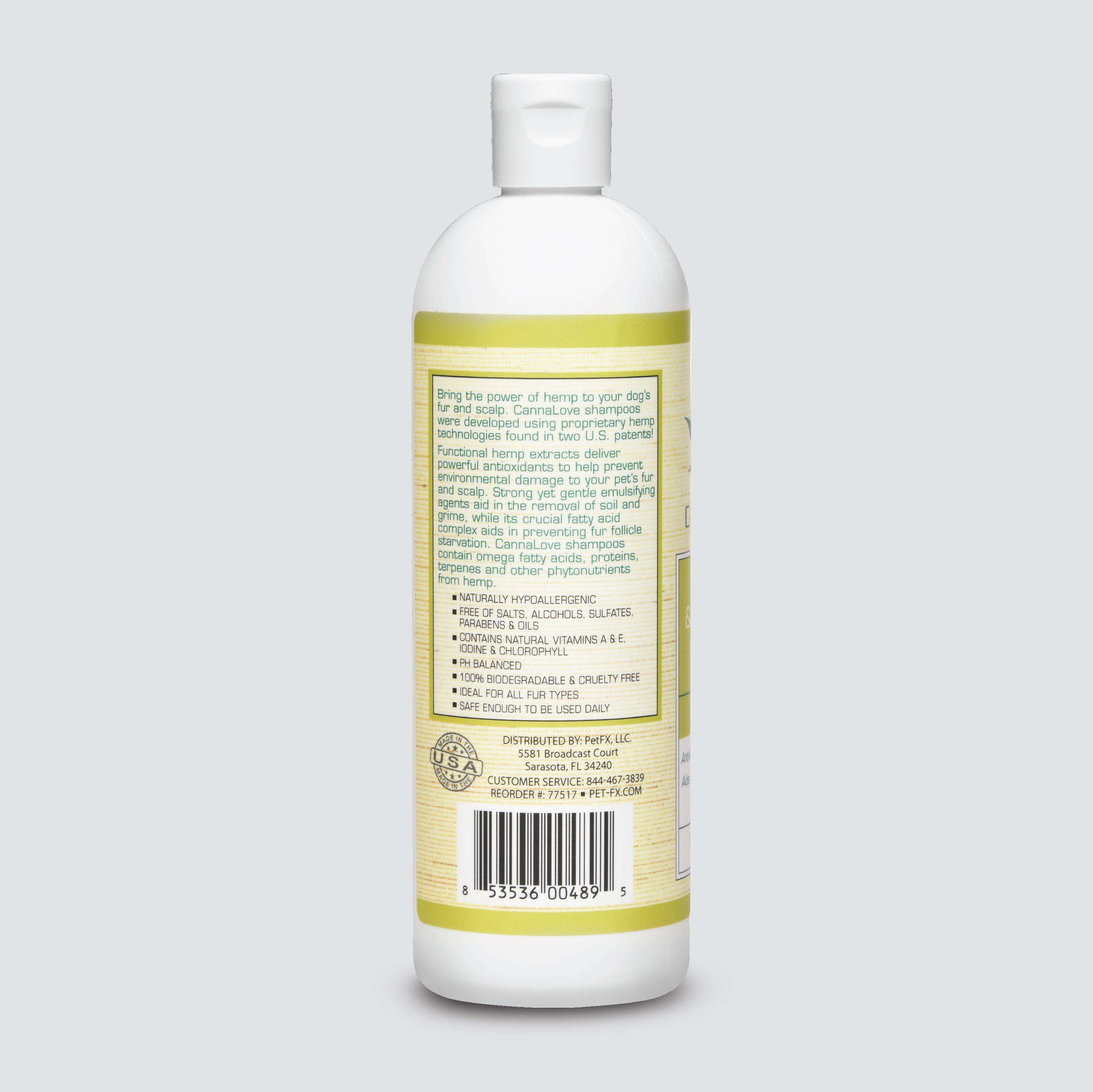 CannaLove Allergy and Itch Relief Shampoo - Pet-FX